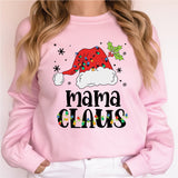 Mama Claus Sweatshirt, Christmas Sweatshirt