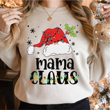 Mama Claus Sweatshirt, Christmas Sweatshirt