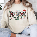 Nurse Christmas Shirt, Nursing School Xmas T-Shirt