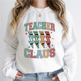 Teacher Claus Shirt, Santa's Favorite Teacher T-Shirt