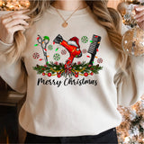 Xmas Hair Stylist T-Shirt, Merry Christmas Sweatshirt