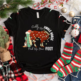 Giddy Up Jingle Horse Pick Up Your Feet Shirt, Giddy Up Tee