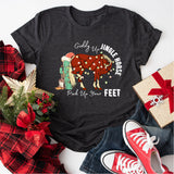 Giddy Up Jingle Horse Pick Up Your Feet Shirt, Giddy Up Tee