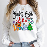 Santas Favorite Vet Crew Shirt,  Vet Tech Gift, Vet Tech Sweatshirt