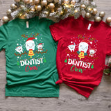 Christmas Dentist Crew Shirt, Christmas Dental Shirt