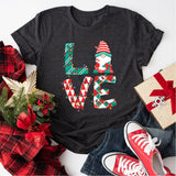 Christmas Love Gnome Shirt, Santa Gnome Shirt