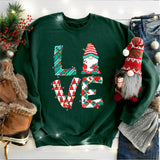 Christmas Love Gnome Shirt, Santa Gnome Shirt