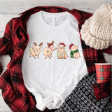 Pig Christmas Shirt, Christmas Farm Shirt