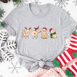 Pig Christmas Shirt, Christmas Farm Shirt