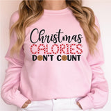 Christmas Calories Don't Count Shirt, Funny Christmas T-Shirt