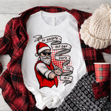 Be Naughty and Save Santa The Trip Shirt, Funny Santa Shirt