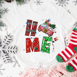 Christmas Home Shirt, Christmas Quote Tee