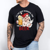 It Is The Most Wonderful Time To For a Beer Shirt, Santa Beer Shirt