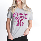 16th Birthday Shirt, 16th Birthday Girl, Sweet 16 Birthday Girl T-Shirt