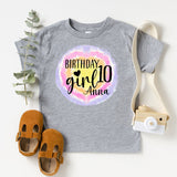 Birthday Girl T-Shirt, Birthday Party Shirt, Youth Birthday Tee, Teenager Birthday Party