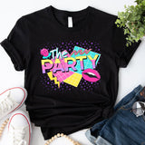 90's Bachelorette Party T-Shirt, Wife Of The Party Shirt, Wedding Party Shirt