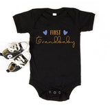 First Grandbaby Bodysuit, Newborn Onesie, 1st grandbaby T shirt, Grandbaby Reveal Tees