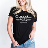 70th Birthday T-Shirt, Classic 1953 Car Lover Shirt, Born in 1953 Tee, Seventy Years Old - Nesta Tees