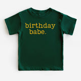 Birthday Babe Shirt, Girls Birthday Party T-shirt, Birthday Girl Shirt, Birthday Queen Shirt