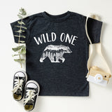 Wild One Onesie, 1'st Birthday Bodysuit, Baby Birthday Party Shirt, Baby Bear Shirt