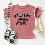 Wild One Onesie, 1'st Birthday Bodysuit, Baby Birthday Party Shirt, Baby Bear Shirt