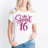 16th Birthday Shirt, 16th Birthday Girl, Sweet 16 Birthday Girl T-Shirt