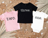 First Birthday Onesie, Kids Birthday Tee, Birthday Boy Shirt, Birthday Girl T-Shirt - Nesta Tees