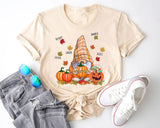 Gnome Grandma Shirt, Thanksgiving Nana Shirt, Thankful Mama Shirt, Custom Mom Shirt, Personalized Mimi Shirt, Custom Grandma Shirt - Nesta Tees