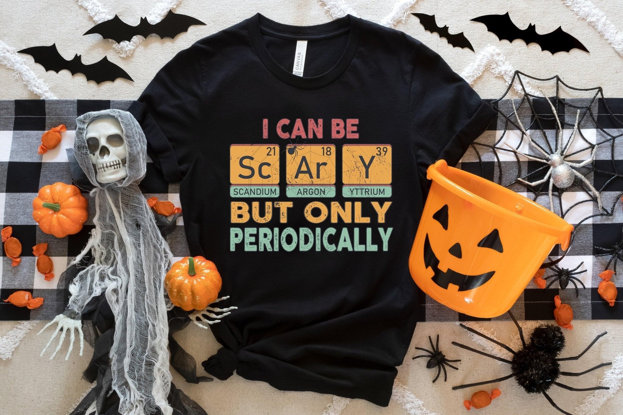 Halloween Science Teacher Shirt, Funny Scary Shirt, Science Student Shirt, Halloween Party Shirt, Halloween Scary Shirt, Fall Science Shirt - Nesta Tees