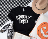 Halloween Family T-Shirts, Spooky Dad Shirt, Spooky Mom Tee, Spooky One Tee - Nesta Tees