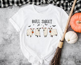 Bull Sheet Shirt, Spooky Season Shirt, Funny Cow Shirt, Western Halloween, Boo Ghost Shirt, Retro Halloween Tee, Spooky Season Sweatshirt - Nesta Tees