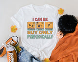 Halloween Science Teacher Shirt, Funny Scary Shirt, Science Student Shirt, Halloween Party Shirt, Halloween Scary Shirt, Fall Science Shirt - Nesta Tees