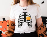 Funny Thanksgiving Shirt, Skeleton Pumpkin Shirt, Pumpkin Patch Shirt, Pumpkin Spice Shirt, Halloween Fall Shirt, Thanksgiving Teacher Tee - Nesta Tees