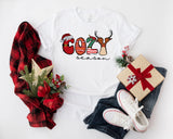 Cozy Season Merry Christmas Sweatshirt, Christmas Santa Hat Shirt, Reindeer Xmas Sweatshirt, Winter Holiday Shirt, Get Cozy Sweatshirt - Nesta Tees