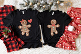 Gingerbread Cookies Family Christmas Shirt, Couple Christmas Shirts, Christmas Family Shirts Custom Christmas Shirts, Christmas Party Shirts - Nesta Tees