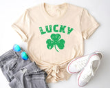 Lucky Clover Shirt, St Paddy&#39;s Shirt, Shamrock Lucky Sweatshirt, St Patrick&#39;s Day Shirt, Lucky Clover Shirt, Irish Family Gift, St Patty&#39;s - Nesta Tees