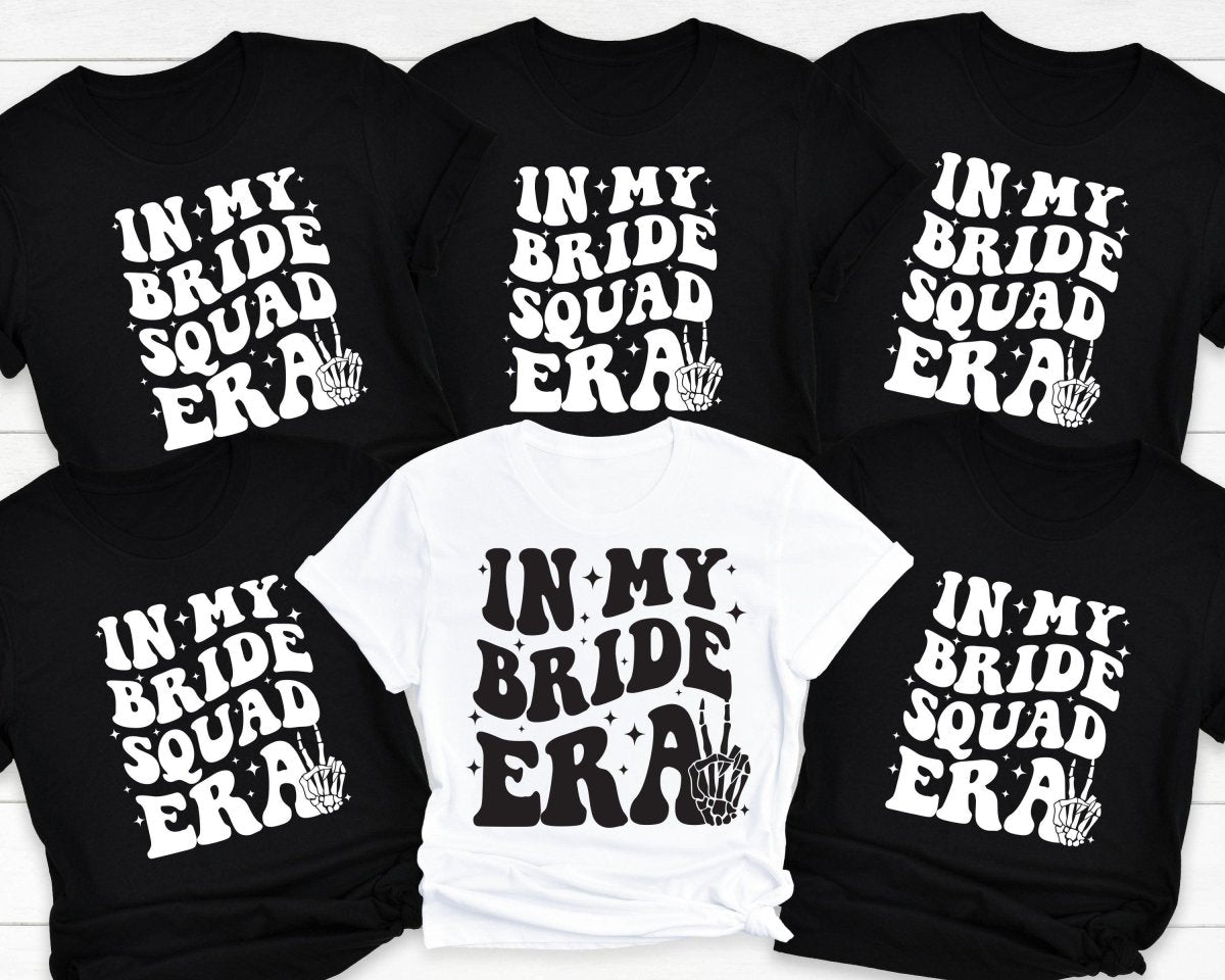 In My Bride Squad Era Shirt, Bachelorette Party Tee - Nesta Tees