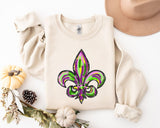 Mardi Gras Fleur De Lis Shirt, Mardi Gras Carnival 2024, Mardi Gras Party Shirt, Fat Tuesday Shirt, Mardi Gras Cruise Shirt, Mardi Gras Gift - Nesta Tees