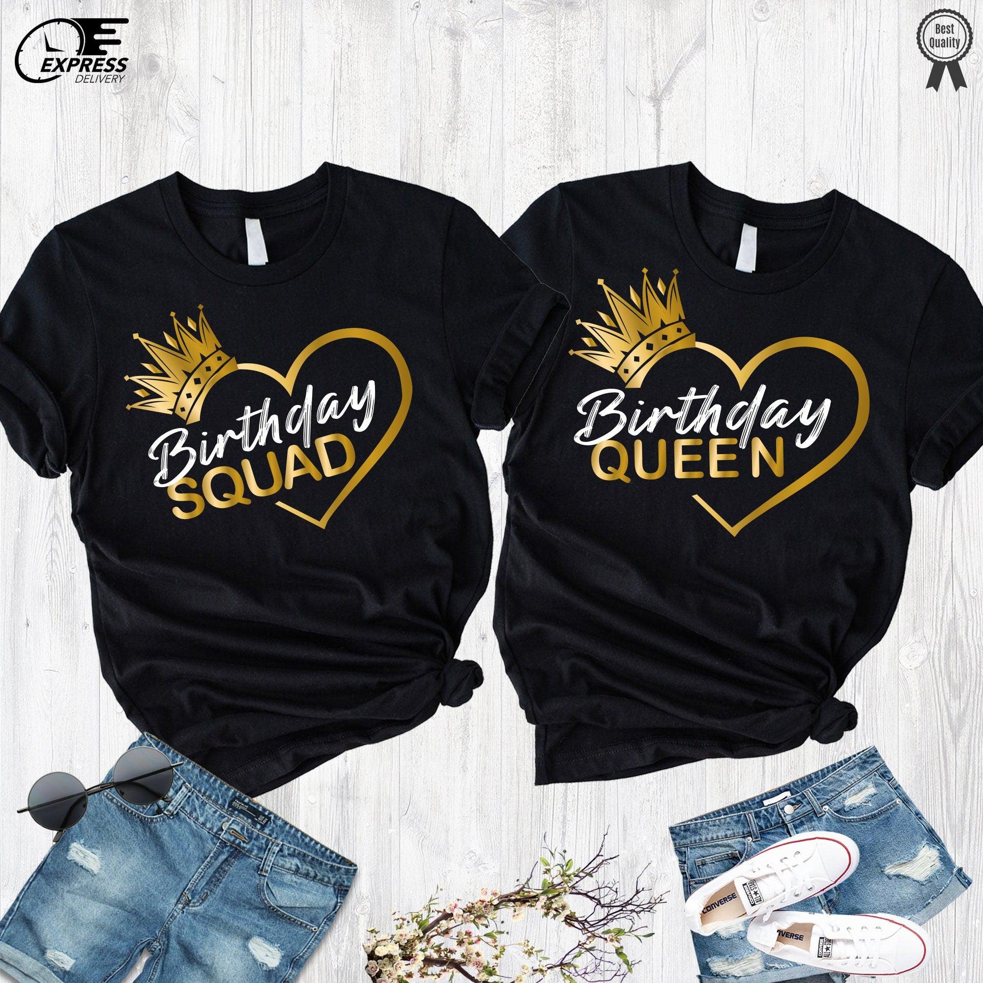 Birthday Queen T-Shirt, Birthday Diva Shirt, Birthday Queen Tee - Nesta Tees