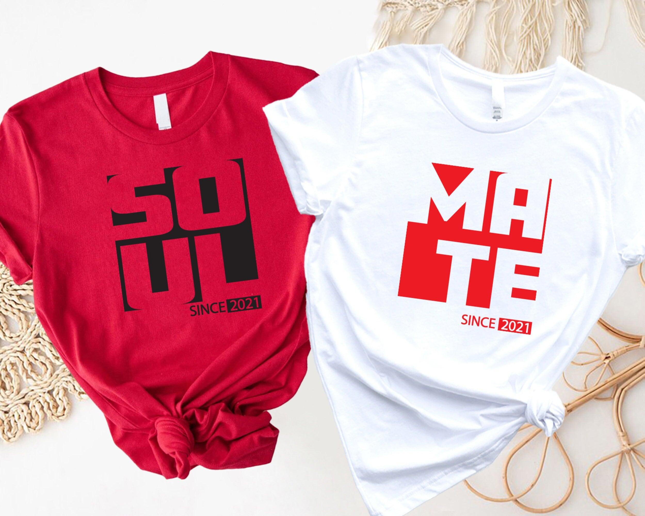 Soul Mate Shirts, Couples Shirts, Valentines Day Shirt, Matching Shirts, Honeymoon Shirts, Girlfriend Boyfriend Shirt, Wife Husband Shirt - Nesta Tees