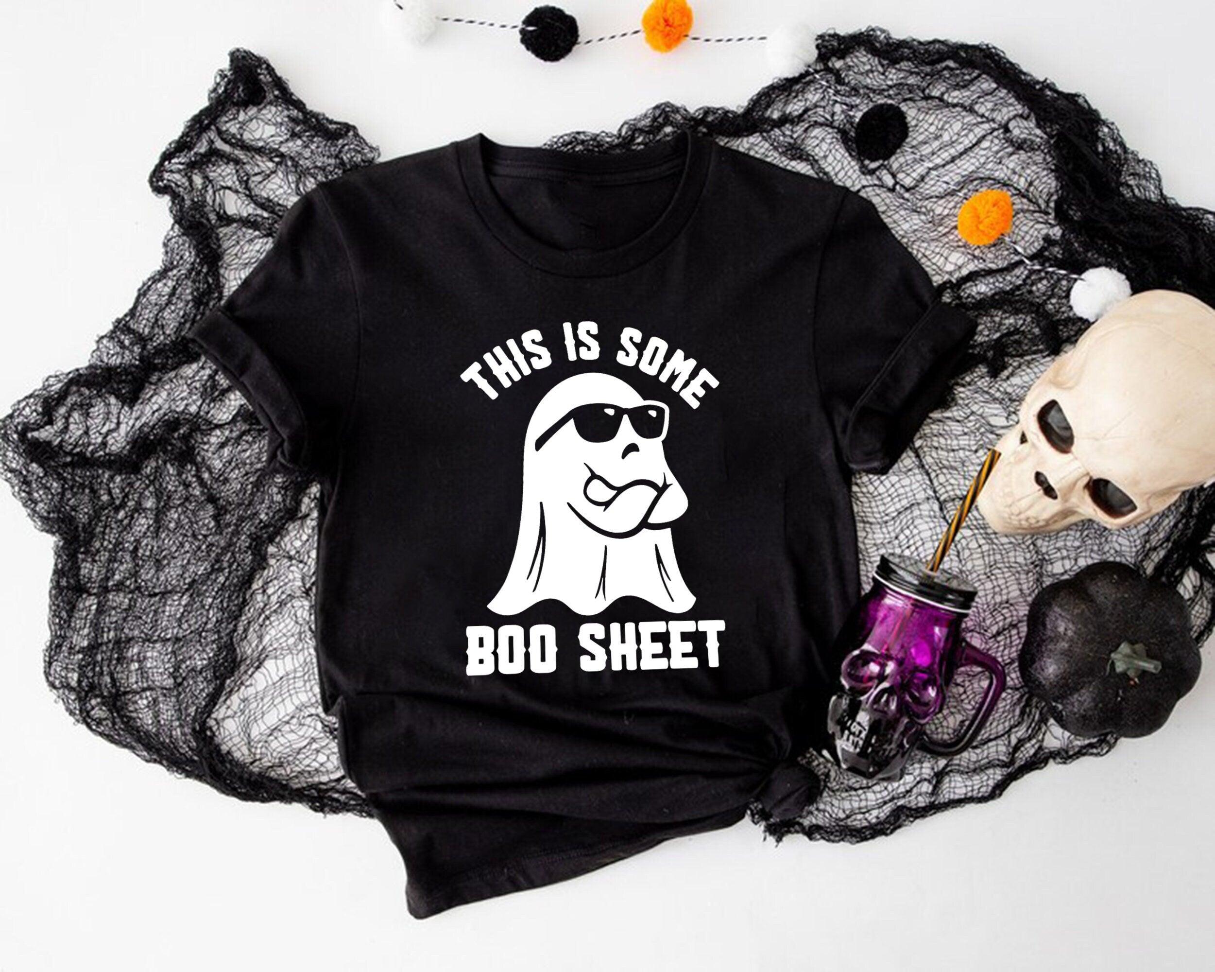 This Is Some Boo Sheet Shirt,Funny Halloween Shirt,Halloween Ghost Tshirt,Spooky Season,Spooky Vibes Shirt,Spooky Boo Shirts,Boo Crew Shirt - Nesta Tees